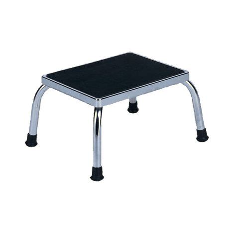 winco chrome steel footstool w handle 5 per box 4235|Winco Chrome Steel Footstool with Handle.